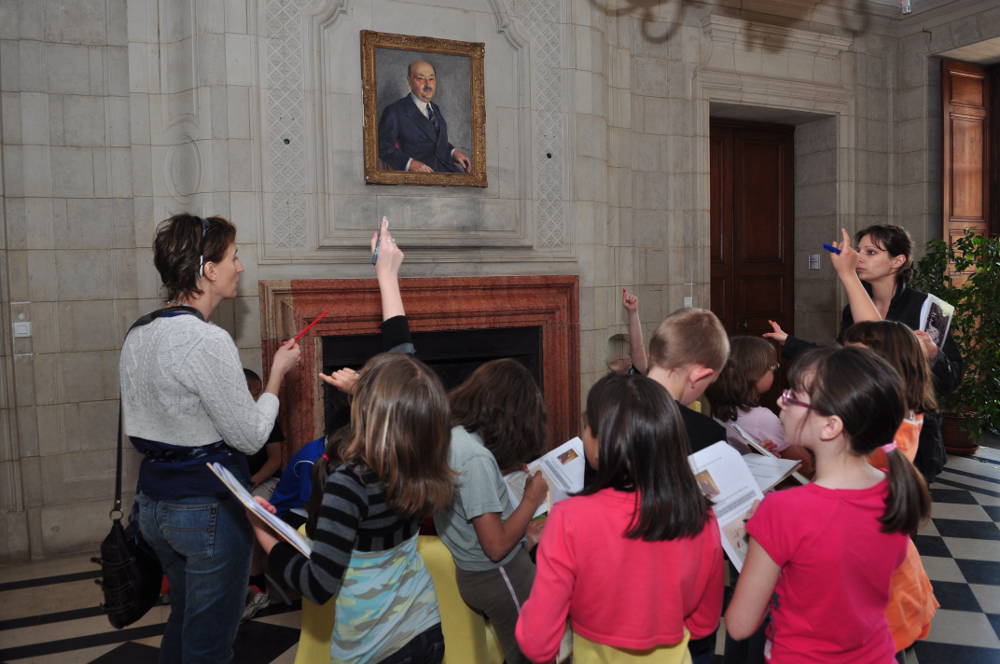 visite à la villa Burrus
