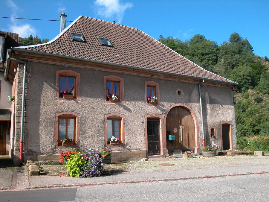 Ferme vosgienne à Rombach-le-Franc – Photo J.L. Fréchard